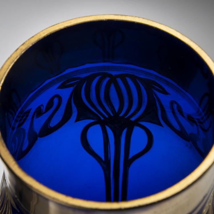 Bild 3 zu Objekt, Paar Vasen, um 1902, Heckert, Fritz, Petersdorf (zugeschrieben), 153B 400