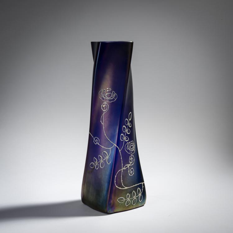 Bild 1 zu Objekt, Vase, um 1902, Ludwig S&uuml;tterlin, Heckert, Fritz, Petersdorf, 153B 396