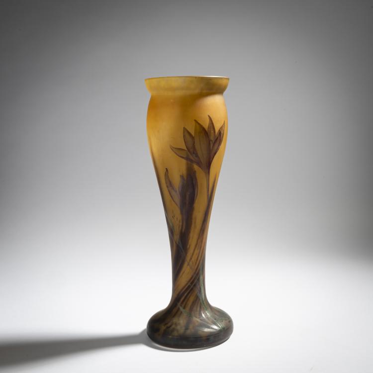 Bild 1 zu Objekt, Vase 'Tulipes', um 1918-25, Daum Fr&egrave;res, Nancy, 153B 177