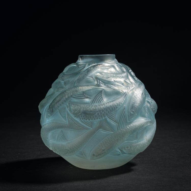 Bild 1 zu Objekt, Vase 'Ol&eacute;ron', 1927, Ren&eacute; Lalique, Lalique, Ren&eacute;, Wingen-sur-Moder, 153A 30
