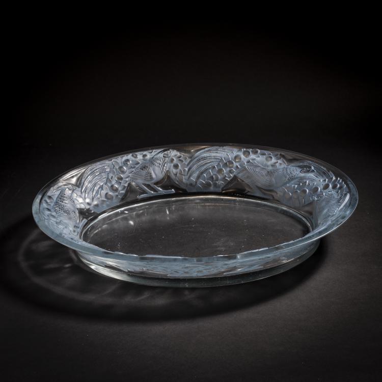 Bild 1 zu Objekt, Schale 'Faisans', 1941, Ren&eacute; Lalique, Lalique, Ren&eacute;, Wingen-sur-Moder, 153A 69