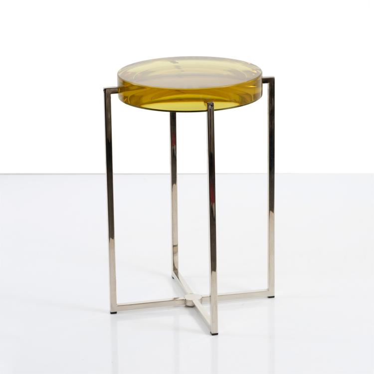 Hauptbild zu Objekt, Beistelltisch 'Lens Table', um 2018, Don McCollin,Maureen Bryan, McCollin Bryan, London, 154A 198