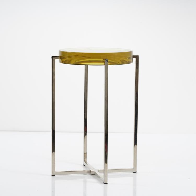 Bild 1 zu Objekt, Beistelltisch 'Lens Table', um 2018, Don McCollin,Maureen Bryan, McCollin Bryan, London, 154A 198