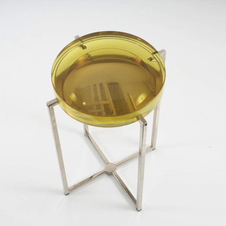 Bild 2 zu Objekt, Beistelltisch 'Lens Table', um 2018, Don McCollin,Maureen Bryan, McCollin Bryan, London, 154A 198