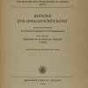 Beiträge zur afrikanischen Kunst, 1958