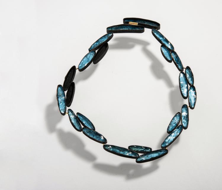 Hauptbild zu Objekt, Halsschmuck 'Laghi', 2010, Annamaria Zanella, 154B 284