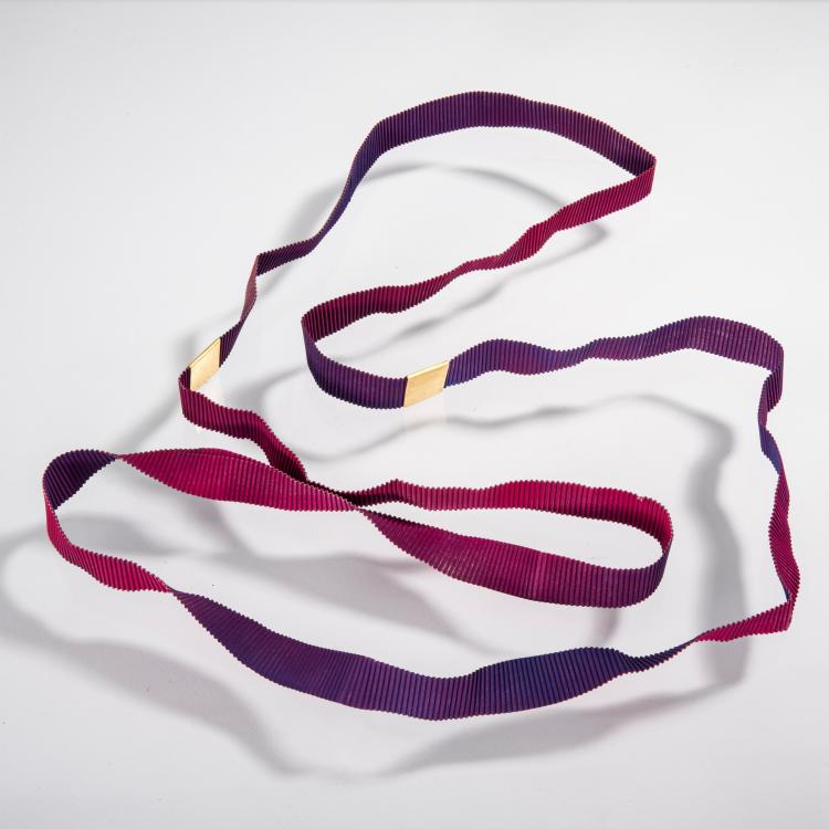 Hauptbild zu Objekt, Halsschmuck 'Fortuny', 2014, Annamaria Zanella, 154B 291