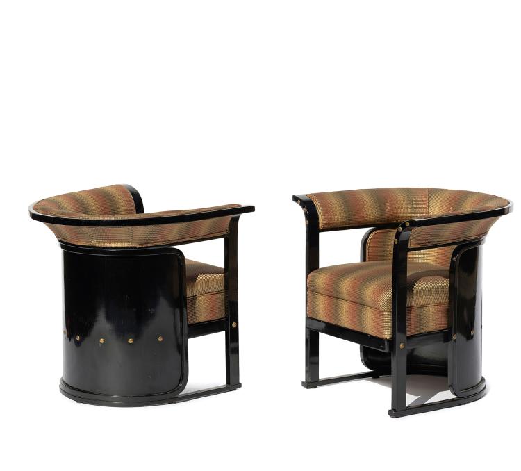 Bild 2 zu Objekt, Zwei Sessel 'Buenos Aires', 1905, Josef Hoffmann (zugeschrieben), Kohn, J. & J., Wien, 153C 778