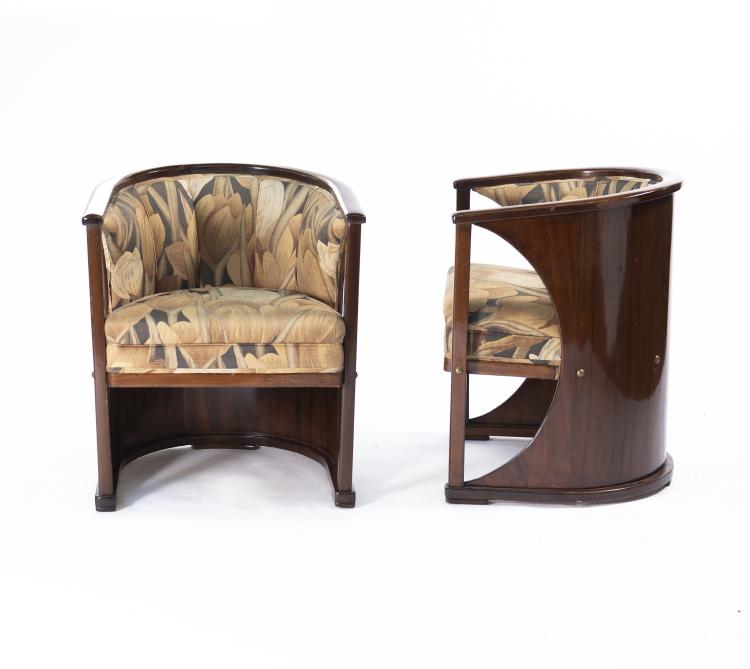 Bild 11 zu Objekt, Sofa '675' und zwei Sessel '428', 1905, 1911, Josef Hoffmann (zugeschrieben), Kohn, J. & J., Wien, 153C 779