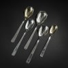 Set of 5 serving spoons '2000', 1901