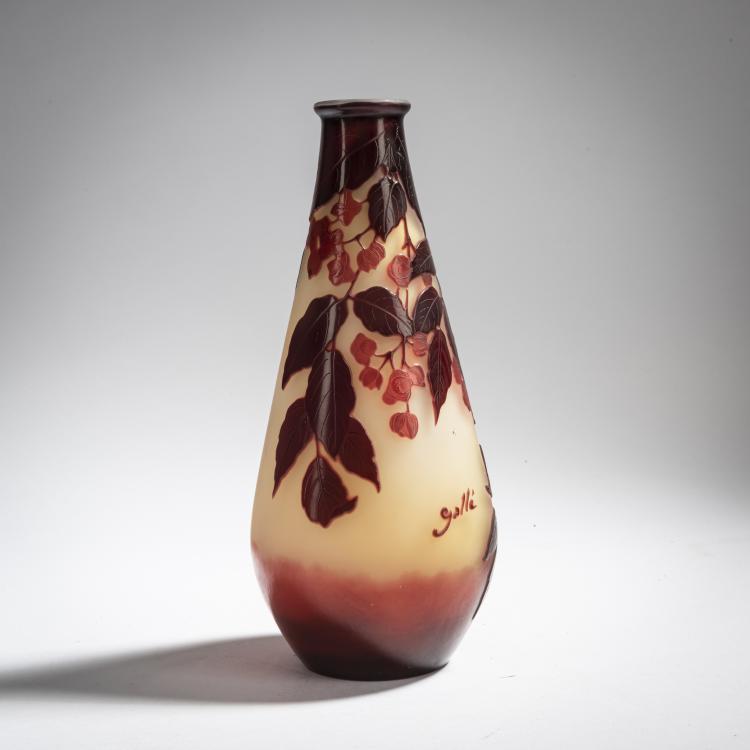 Bild 1 zu Objekt, Vase 'Arbre de fuseau', 1918-24, Gall&eacute;, Etablissements, Nancy, 153B 240