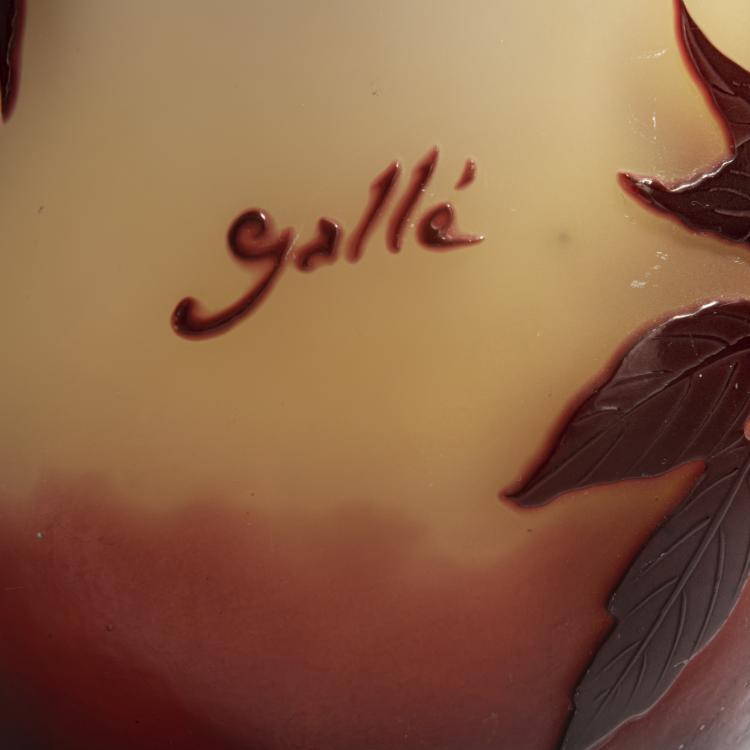 Bild 3 zu Objekt, Vase 'Arbre de fuseau', 1918-24, Gall&eacute;, Etablissements, Nancy, 153B 240