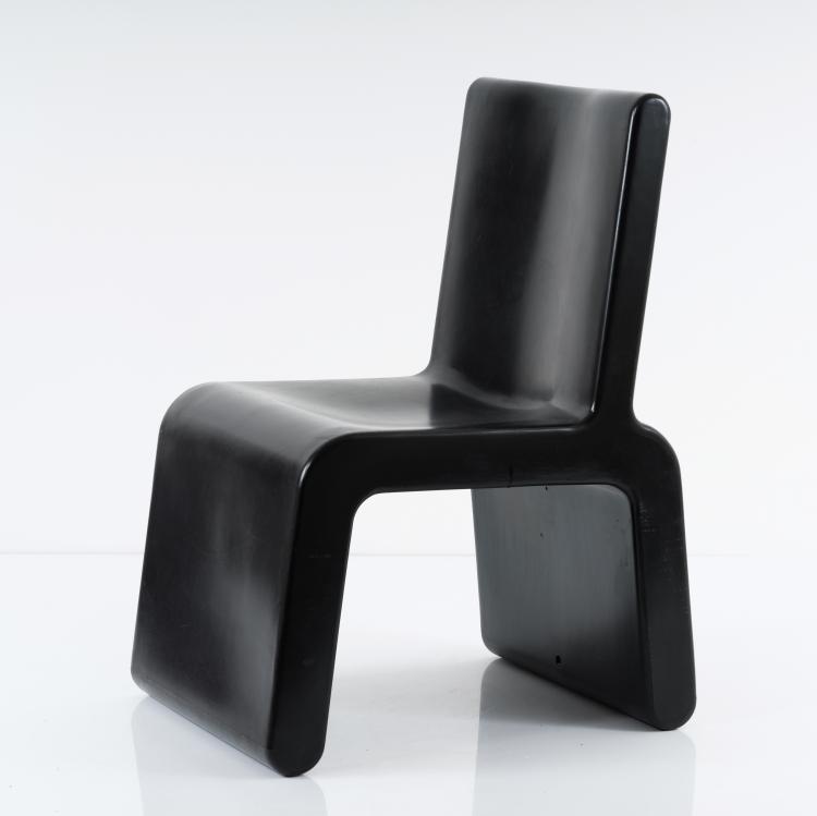 Hauptbild zu Objekt, 'W. & L.T.' chair, 1996/1997, Marc Newson, W. & L.T., Antwerpen; Marc Newson Ltd., London, 154A 185