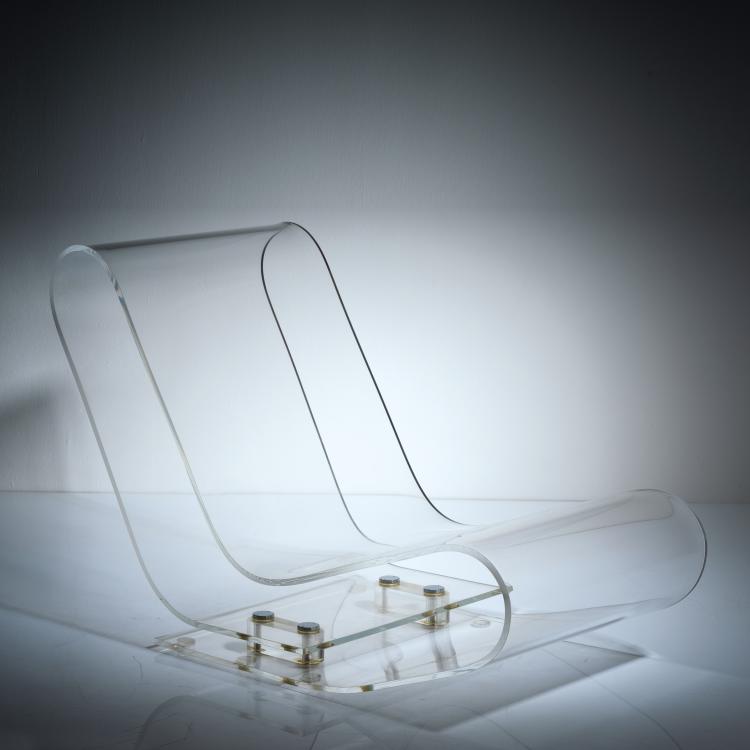 Hauptbild zu Objekt, 'LCP' easy chair, 2004, Maarten van Severen, Kartell, Noviglio, 154A 187