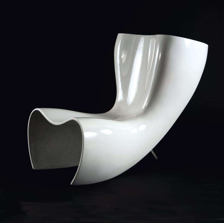 Hauptbild zu Objekt, Sessel 'Felt chair', 1993, Marc Newson, Cappellini, Mailand, 154A 184
