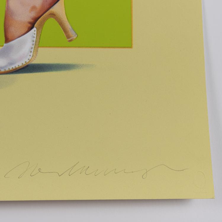 Bild 1 zu Objekt, 'Top Flite II', 2001, Mel Ramos, 154D 501