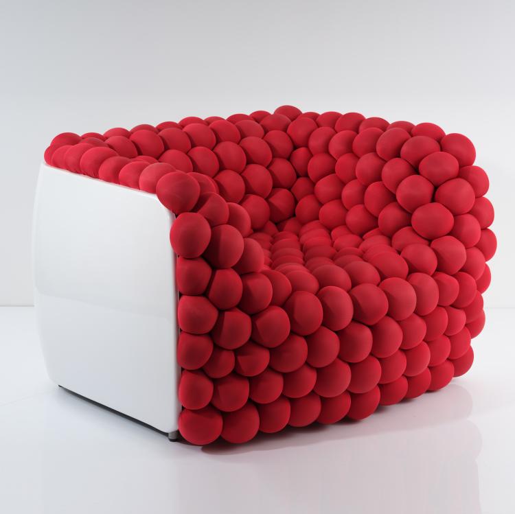 Bild 4 zu Objekt, Armlehnsessel 'Blueberry', 2010, Carlo Colombo, BYografia, Italien, 154A 191