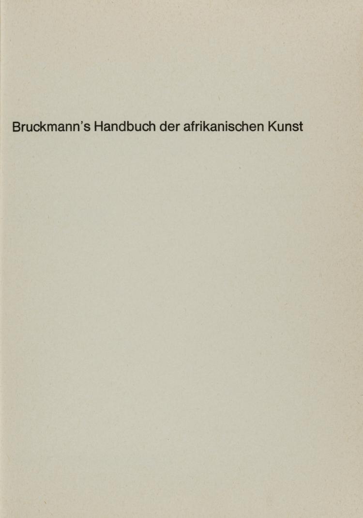 Hauptbild zu Objekt, Bruckmann&acute;s Handbuch der afrikanischen Kunst, 1975, 154D 677