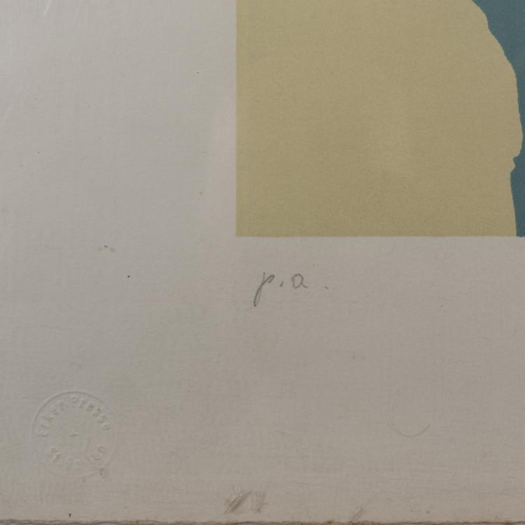 Bild 1 zu Objekt, 'Il fiore nero', 1973, Giuseppe Santomaso, 154D 511