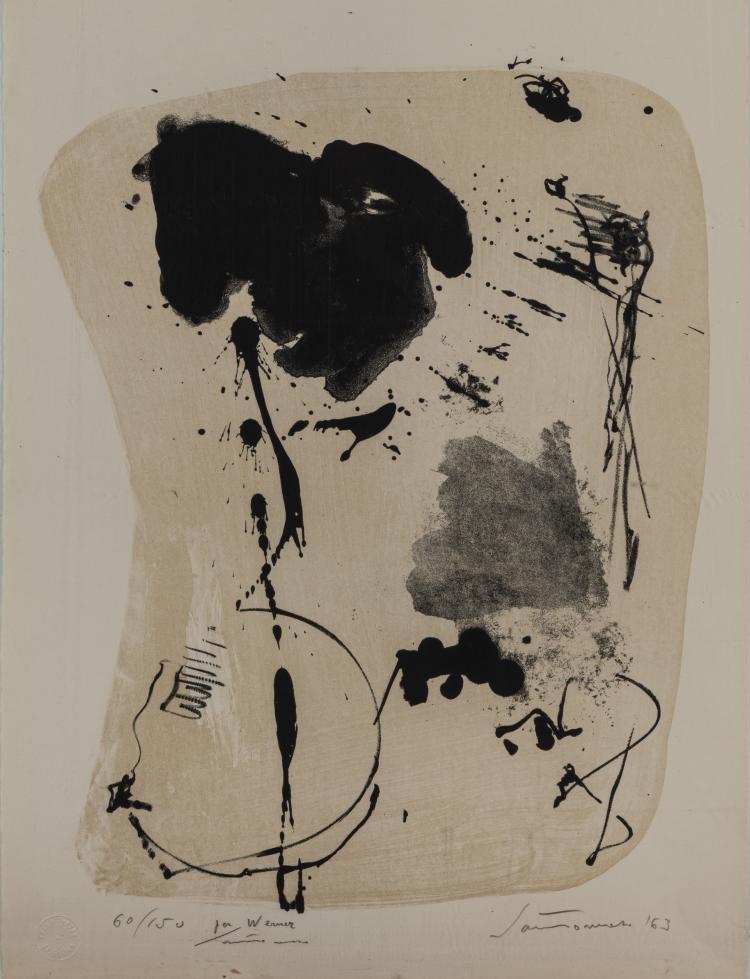 Hauptbild zu Objekt, Untitled, 1963, Giuseppe Santomaso, 154D 510