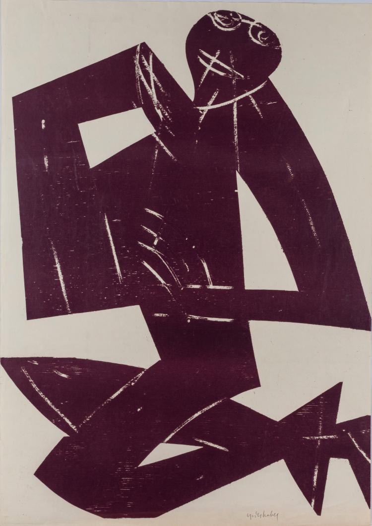 Hauptbild zu Objekt, 'Kneeling Pan', 1963, 154D 446