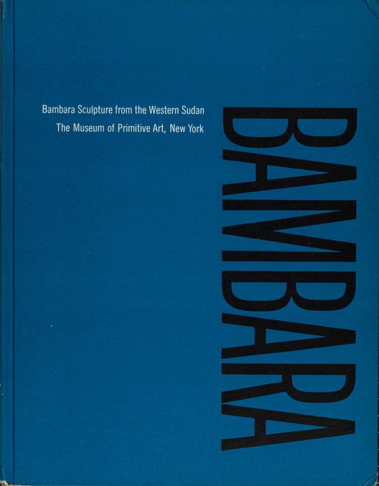 Hauptbild zu Objekt, Bambara Sculpture from the Western Sudan, 1960, 154D 685