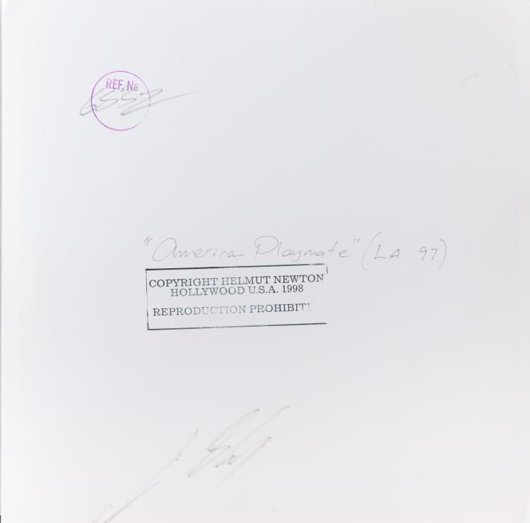 Bild 1 zu Objekt, 'American Playmate', 1997, Helmut Newton, 154D 593