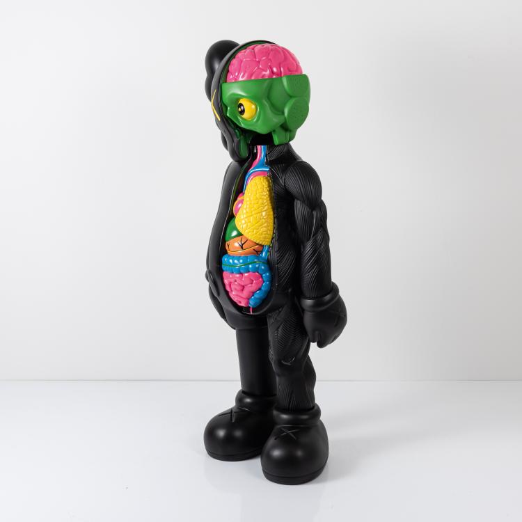 Bild 1 zu Objekt, 'Four Foot Dissected Companion (Black)', 2009,  KAWS, Medicom Toy, 154D 472