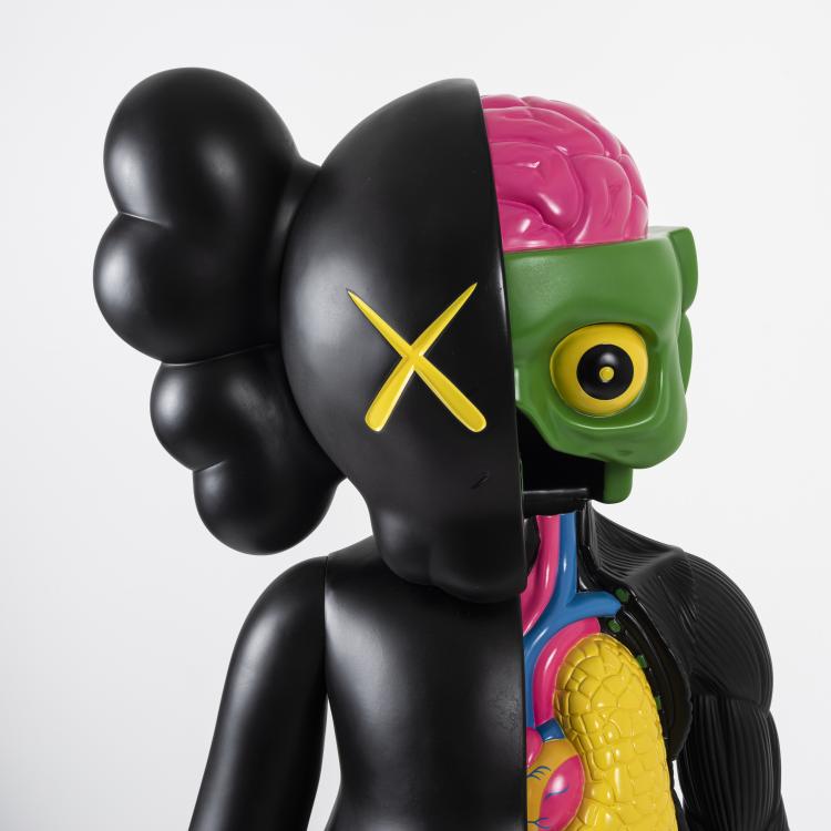 Bild 5 zu Objekt, 'Four Foot Dissected Companion (Black)', 2009,  KAWS, Medicom Toy, 154D 472