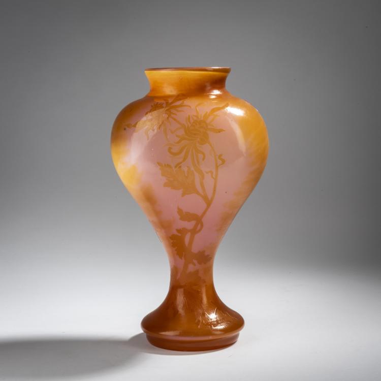 Bild 1 zu Objekt, 'Chrysanth&egrave;mes' vase, 1898-1900, Emile Gall&eacute;, Gall&eacute;, Emile, Nancy, 153B 203
