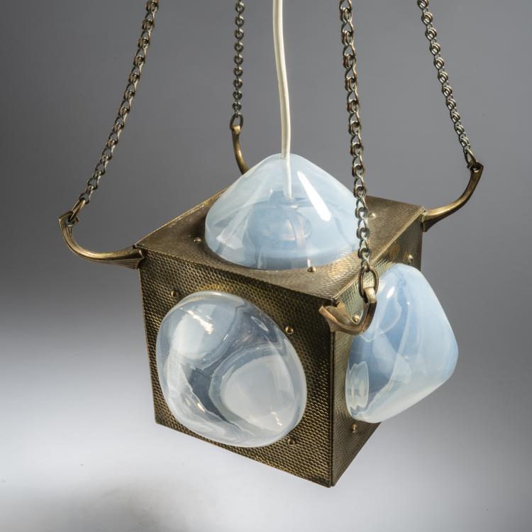 Bild 1 zu Objekt, H&auml;ngeleuchte, um 1905, Wien, 153C 663