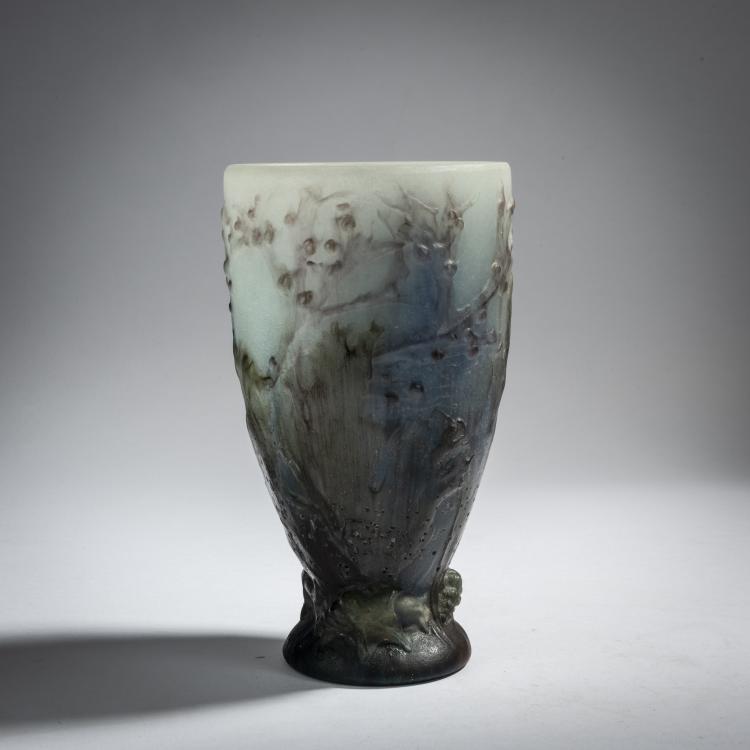 Bild 1 zu Objekt, Vase 'Aquatique', um 1921, Henri Berg&eacute;, Walter, Amalric, Nancy, 153B 334