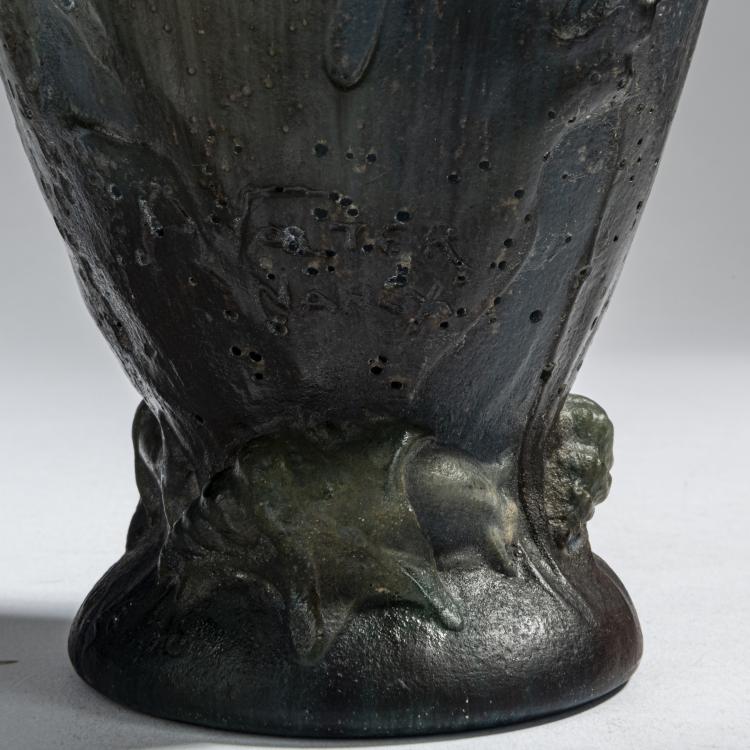 Bild 3 zu Objekt, Vase 'Aquatique', um 1921, Henri Berg&eacute;, Walter, Amalric, Nancy, 153B 334