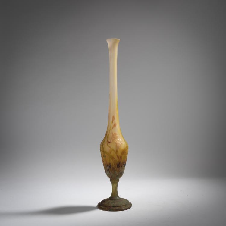 Bild 1 zu Objekt, Vase 'Freesias jaunes', 1913, Daum Fr&egrave;res, Nancy, 153B 174