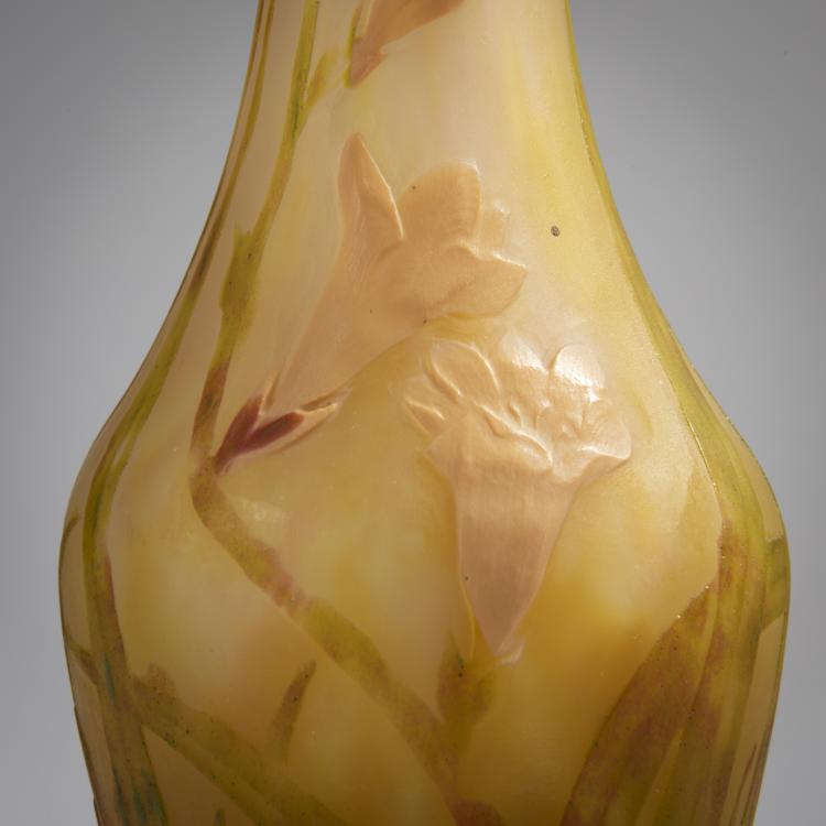 Bild 2 zu Objekt, Vase 'Freesias jaunes', 1913, Daum Fr&egrave;res, Nancy, 153B 174