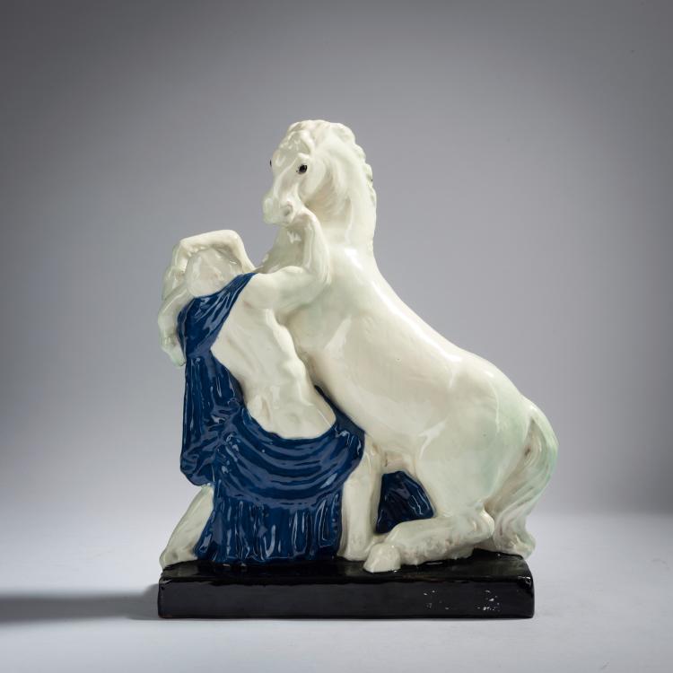 Hauptbild zu Objekt, 'Horse tamer', c. 1911, Bernhard Hoetger, Kandern, Tonwerke, 153C 493