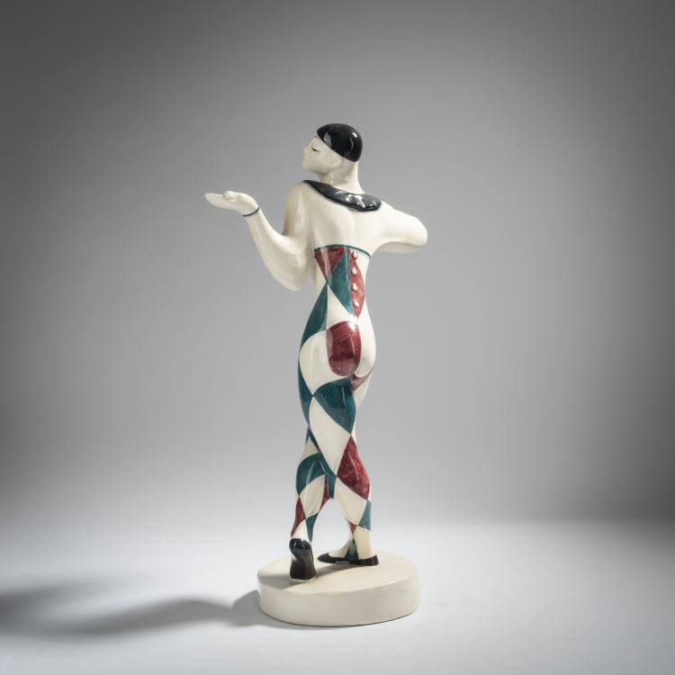 Bild 3 zu Objekt, 'Dancer Nijinsky', 1912, Fritz Behn, Karlsruhe, Majolikamanufaktur, 153C 492
