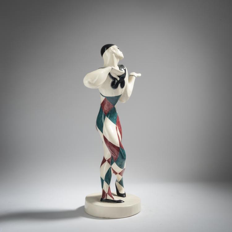 Bild 4 zu Objekt, 'Dancer Nijinsky', 1912, Fritz Behn, Karlsruhe, Majolikamanufaktur, 153C 492