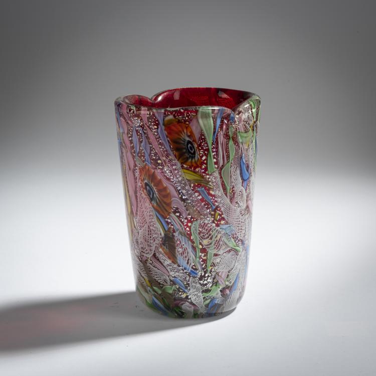 Hauptbild zu Objekt, 'Bizantino' vase, c. 1956, A.Ve.M., Murano, 155C 917