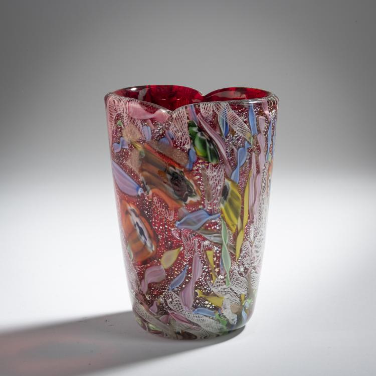 Bild 2 zu Objekt, 'Bizantino' vase, c. 1956, A.Ve.M., Murano, 155C 917