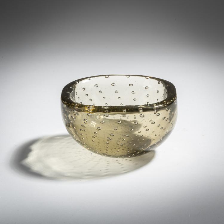Bild 1 zu Objekt, 'A bolle' bowl, c. 1935, Carlo Scarpa, Venini & C., Murano, 155C 763