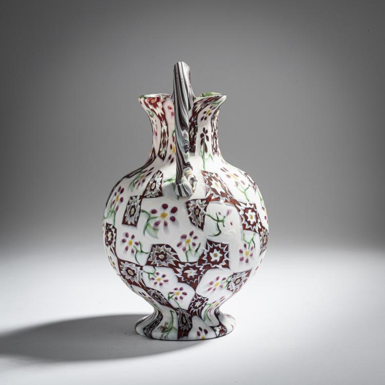Bild 2 zu Objekt, 'Murrine' jug, c. 1905, Fratelli Toso, Toso, Fratelli, Murano, 155C 893