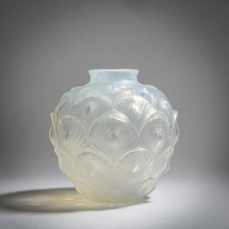 Hauptbild zu Objekt, Vase 'Les Plumes', 1929, Sabino, Paris, 153B 275