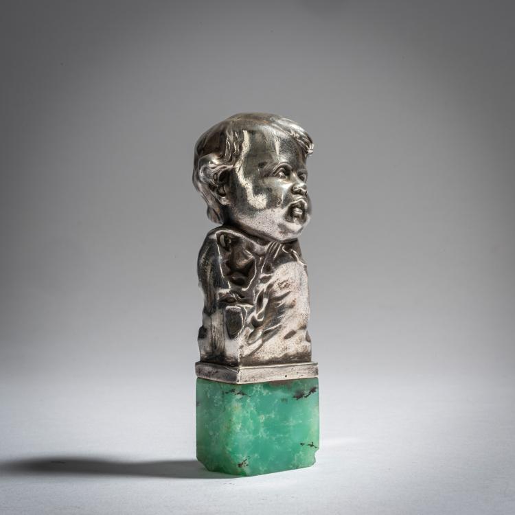 Hauptbild zu Objekt, Miniature bust, c. 1910, Faberg&eacute;, St. Petersburg, 153C 701