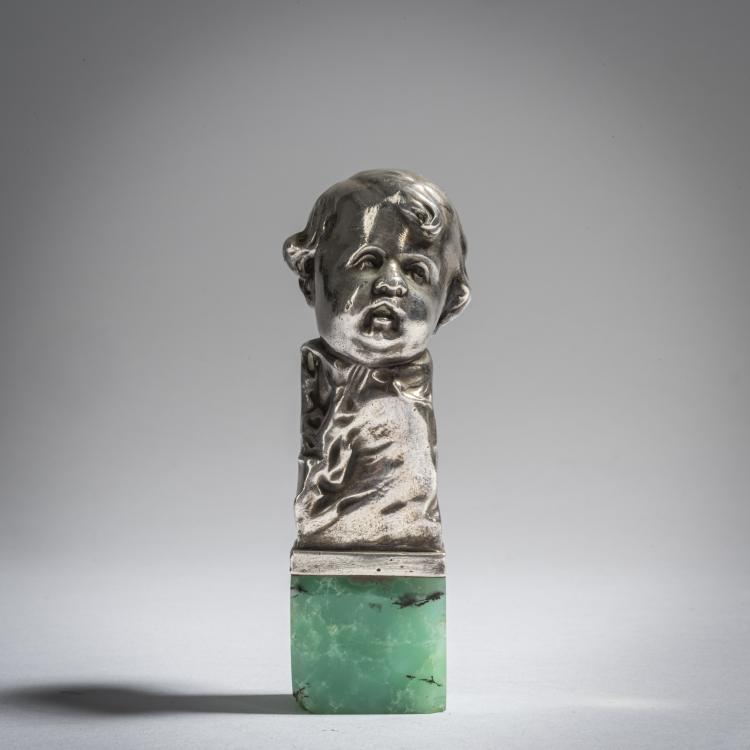Bild 1 zu Objekt, Miniature bust, c. 1910, Faberg&eacute;, St. Petersburg, 153C 701