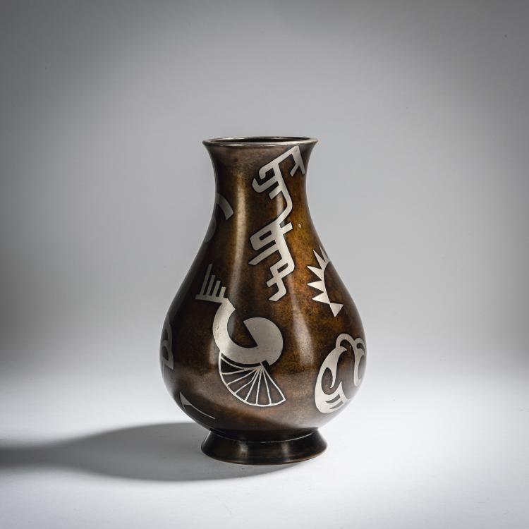 Hauptbild zu Objekt, 'Ikora'-Vase' 20/10 ', 1929, WMF, Geislingen, 153C 666