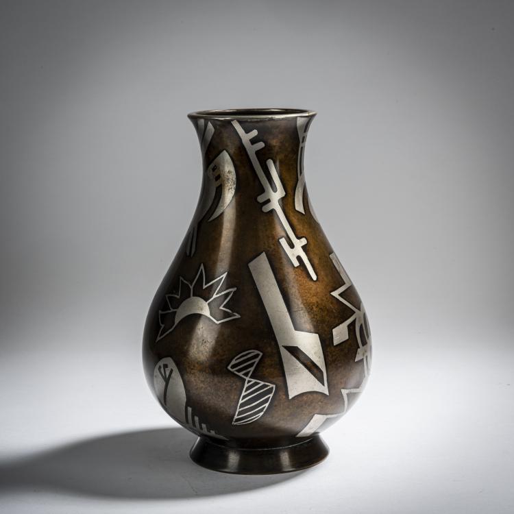 Bild 2 zu Objekt, 'Ikora'-Vase' 20/10 ', 1929, WMF, Geislingen, 153C 666