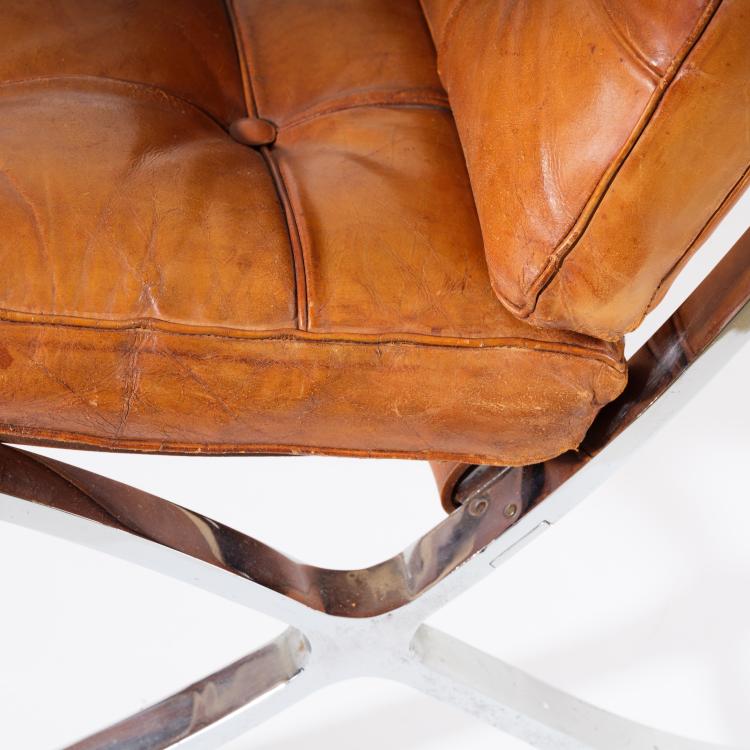 Bild 9 zu Objekt, 'Barcelona' armchair, 1929, Ludwig Mies van der Rohe, Stiegler, Waldemar, Marbach; Knoll International, Deutschland., 154A 42