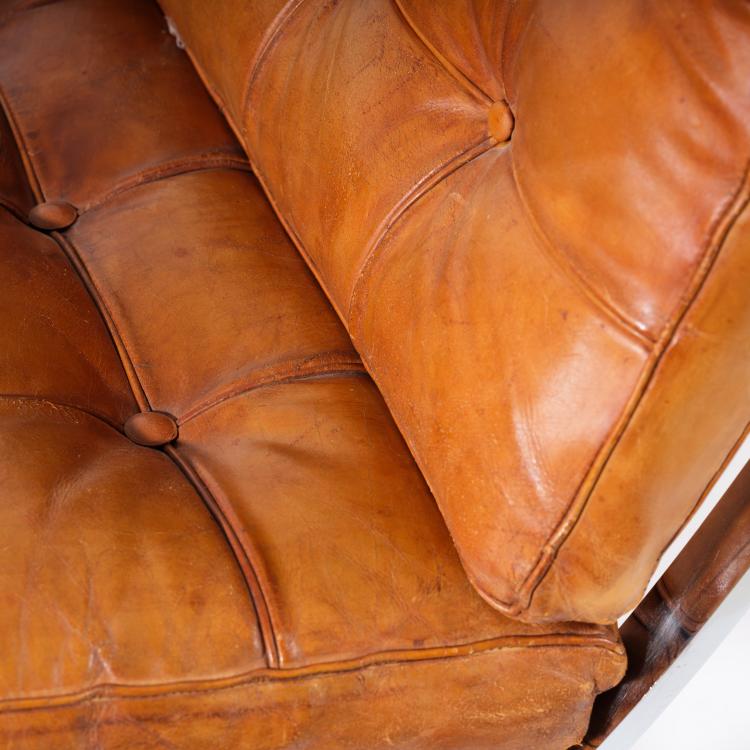 Bild 11 zu Objekt, 'Barcelona' armchair, 1929, Ludwig Mies van der Rohe, Stiegler, Waldemar, Marbach; Knoll International, Deutschland., 154A 42