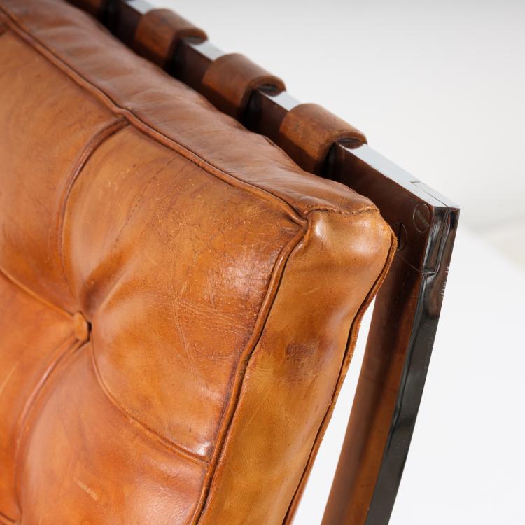 Bild 12 zu Objekt, 'Barcelona' armchair, 1929, Ludwig Mies van der Rohe, Stiegler, Waldemar, Marbach; Knoll International, Deutschland., 154A 42